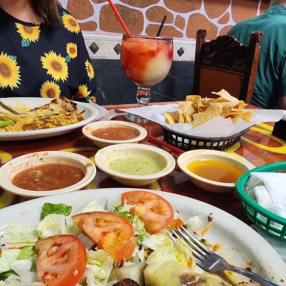 Chicken Diablos and Chips and Hot Sauce