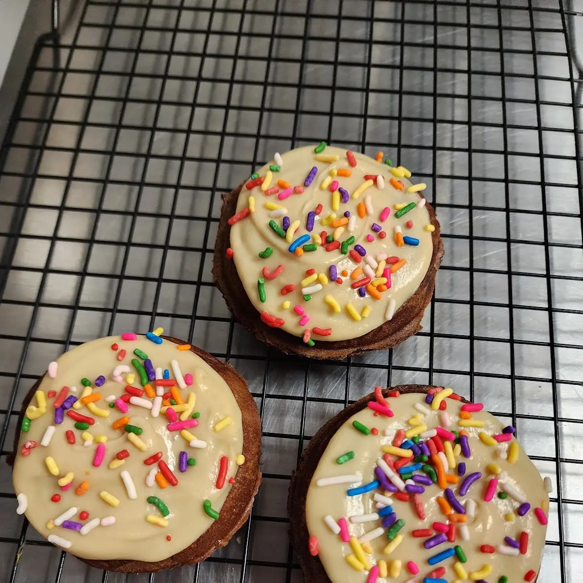 Birthday Cake Donuts