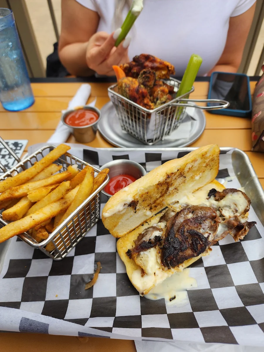 Philly Cheese Steak Sandwich