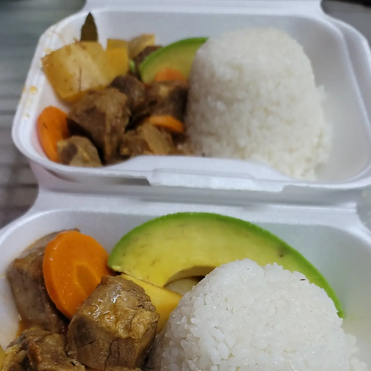 Carne Guisada Arroz Mamposteao