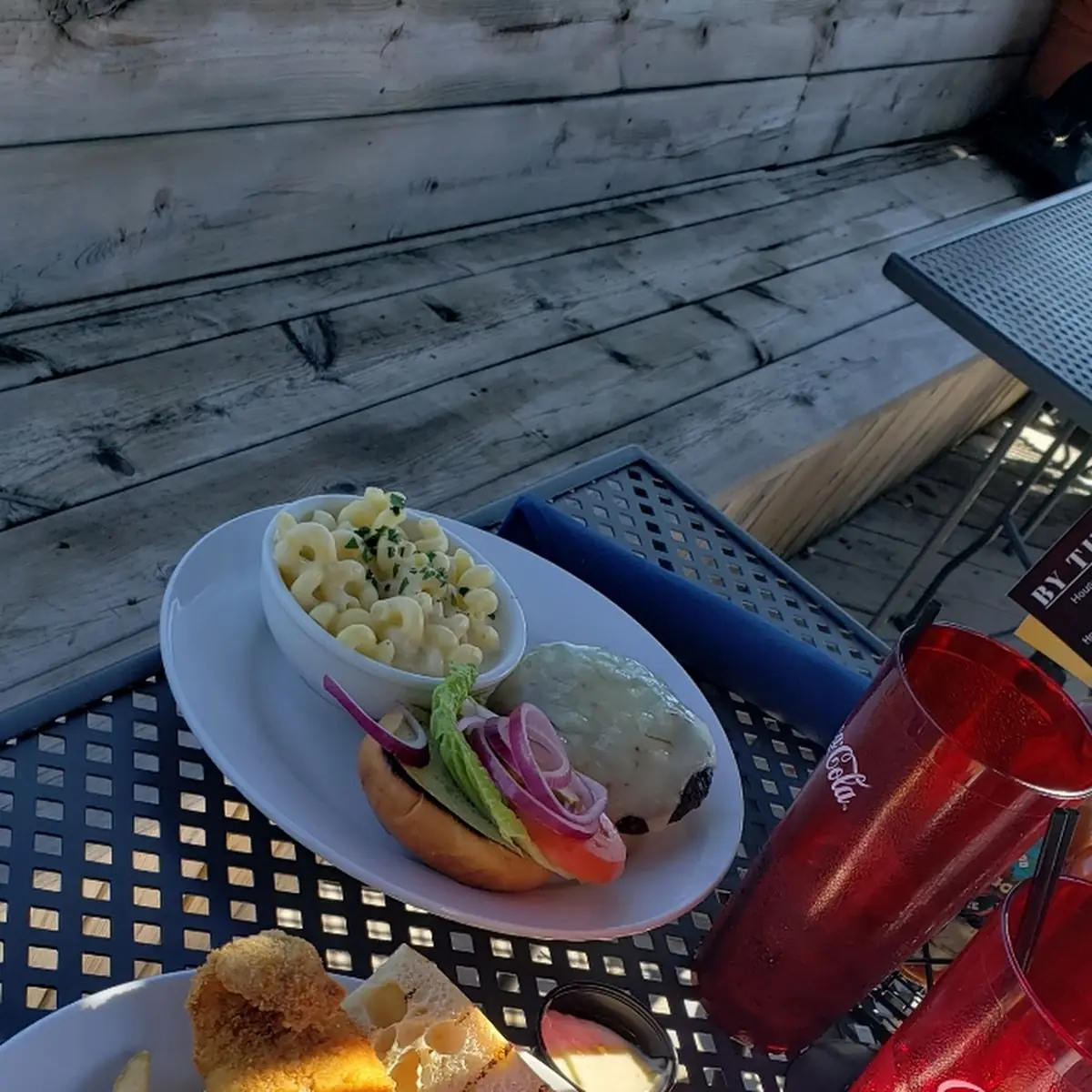 Quartermaster Burger & Fish Sandwich