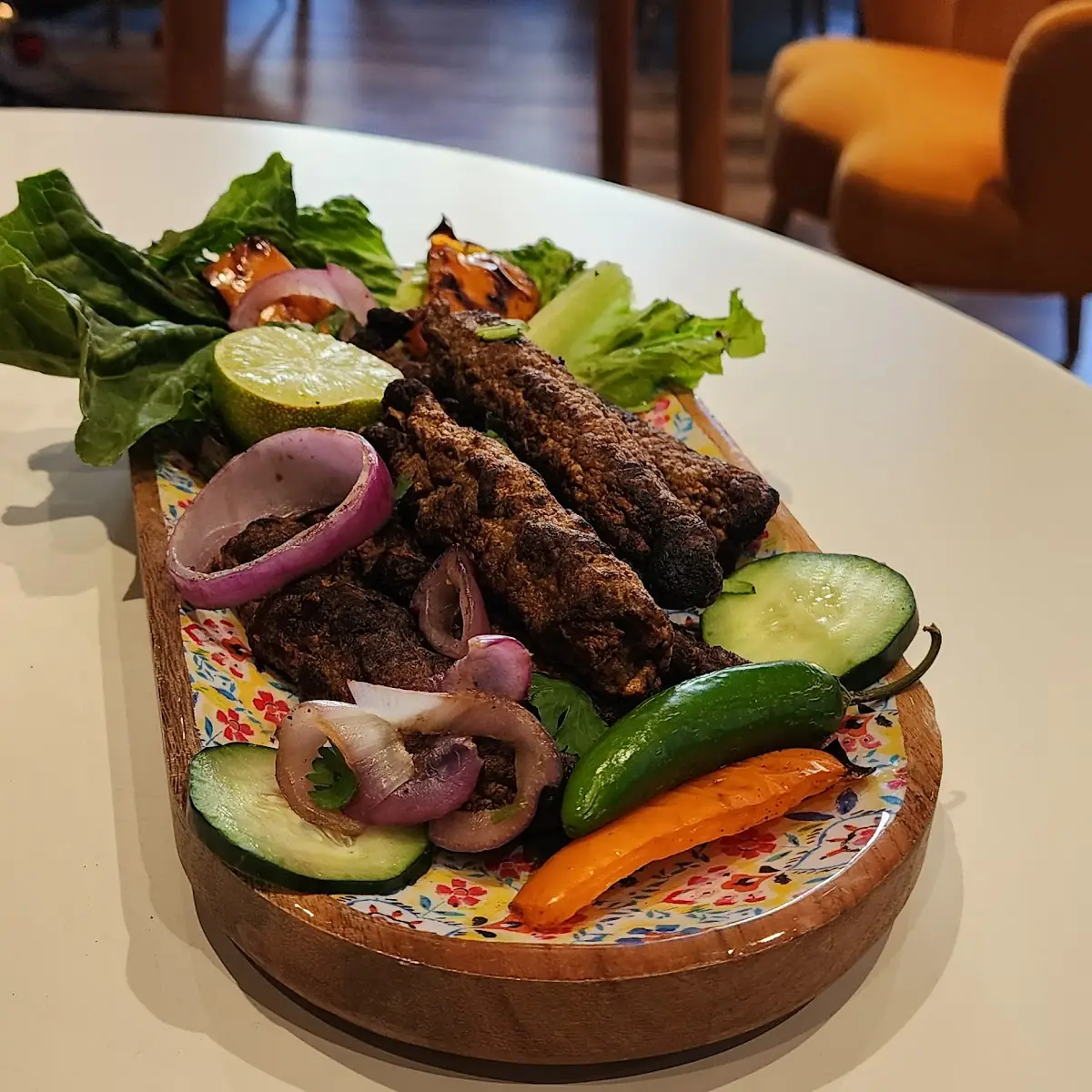 Chicken Seekh Kebab