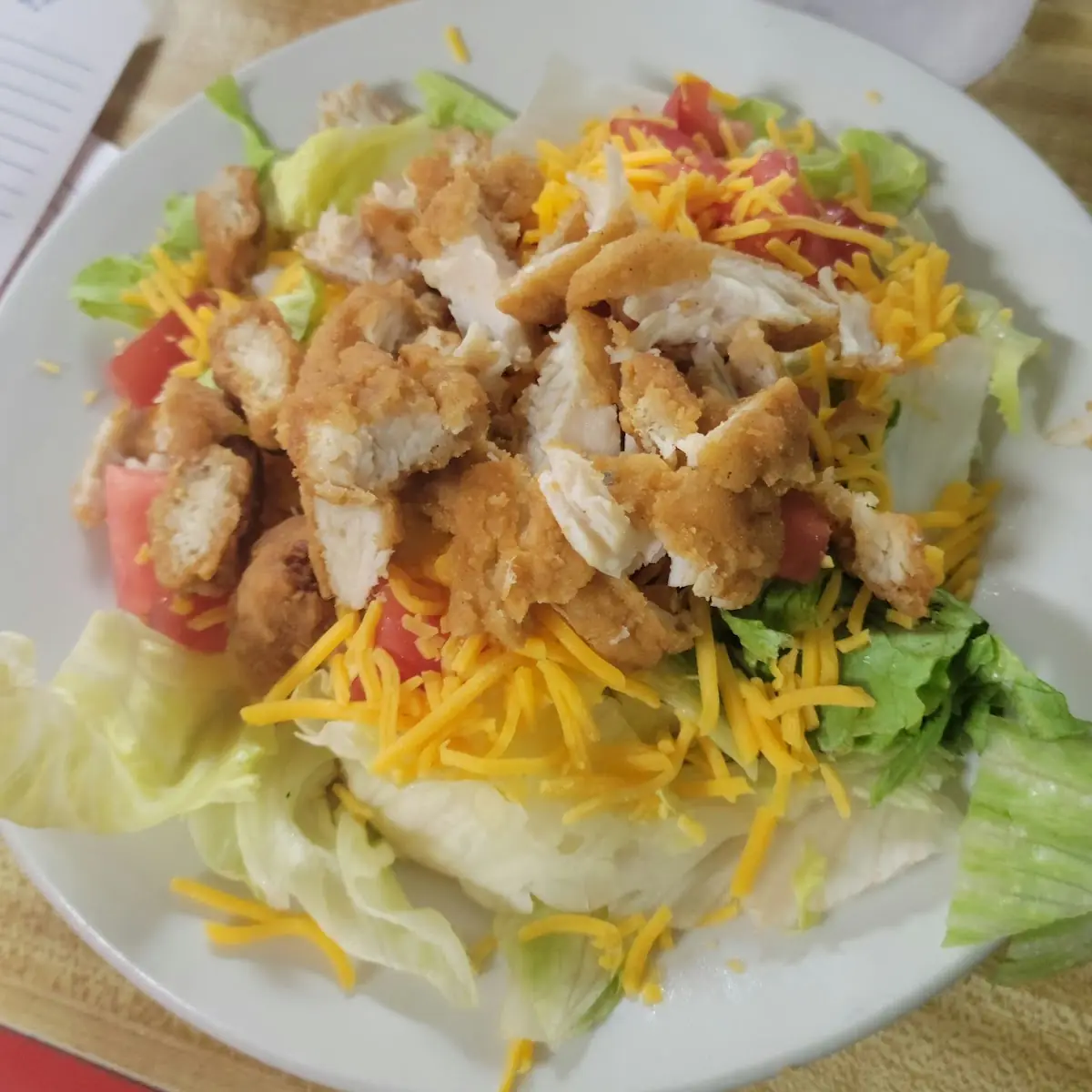 Fried Chicken Salad