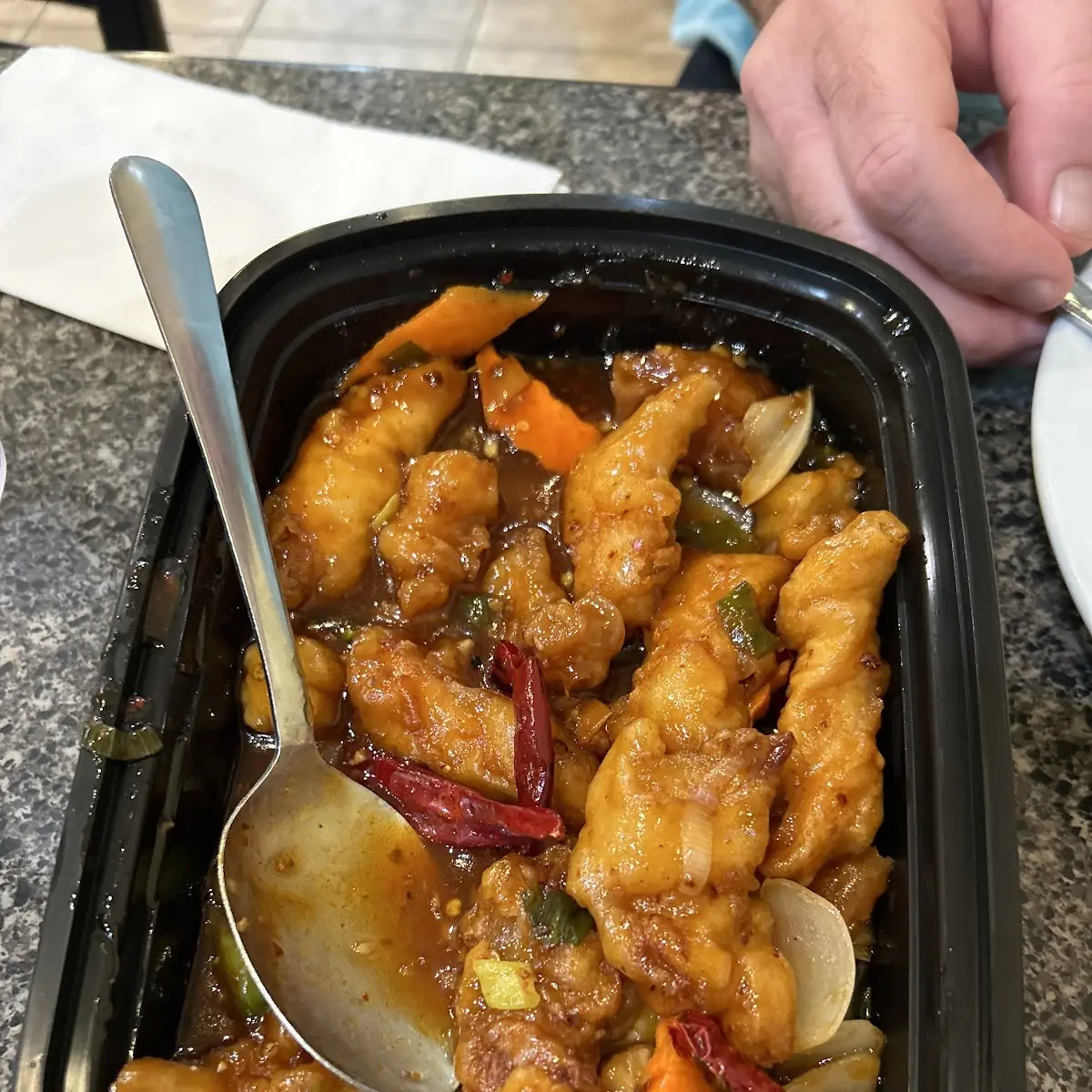 21. Green Pepper Chicken or Beef