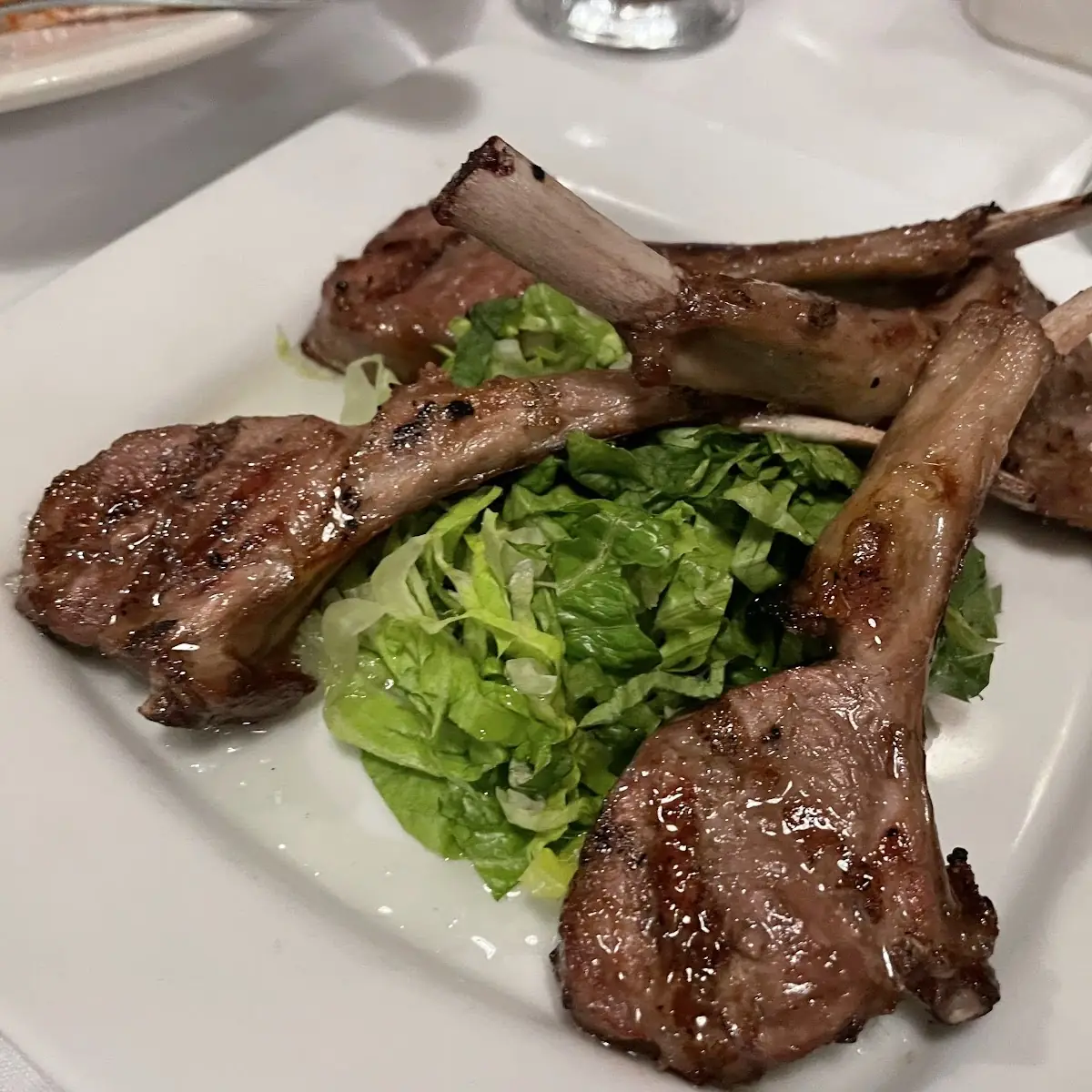 Grilled Rack of Lamb