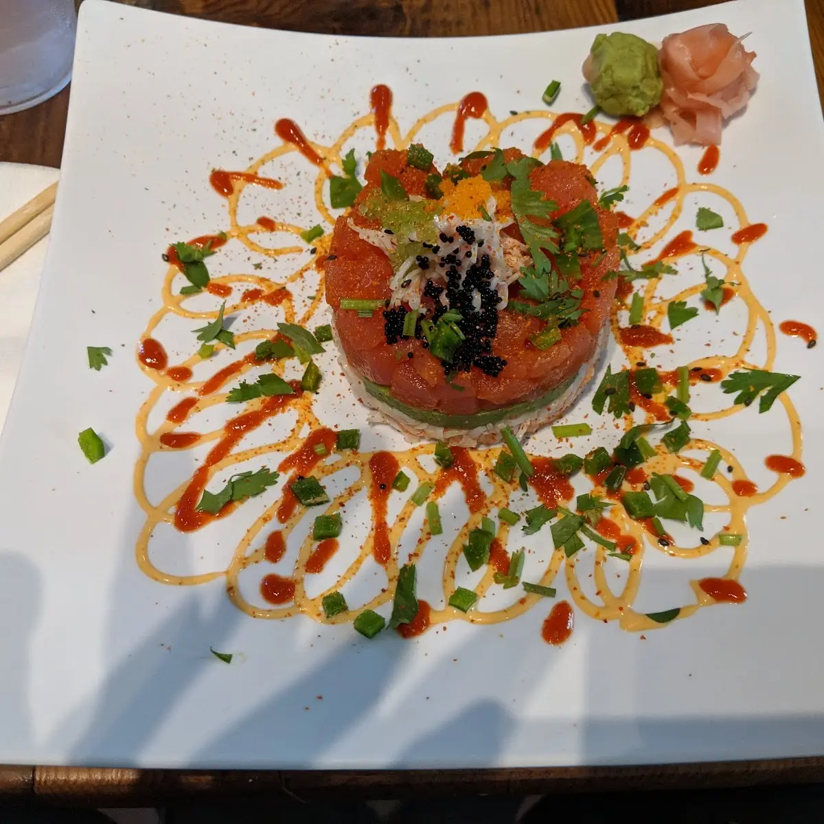 Spicy Ahi Tower