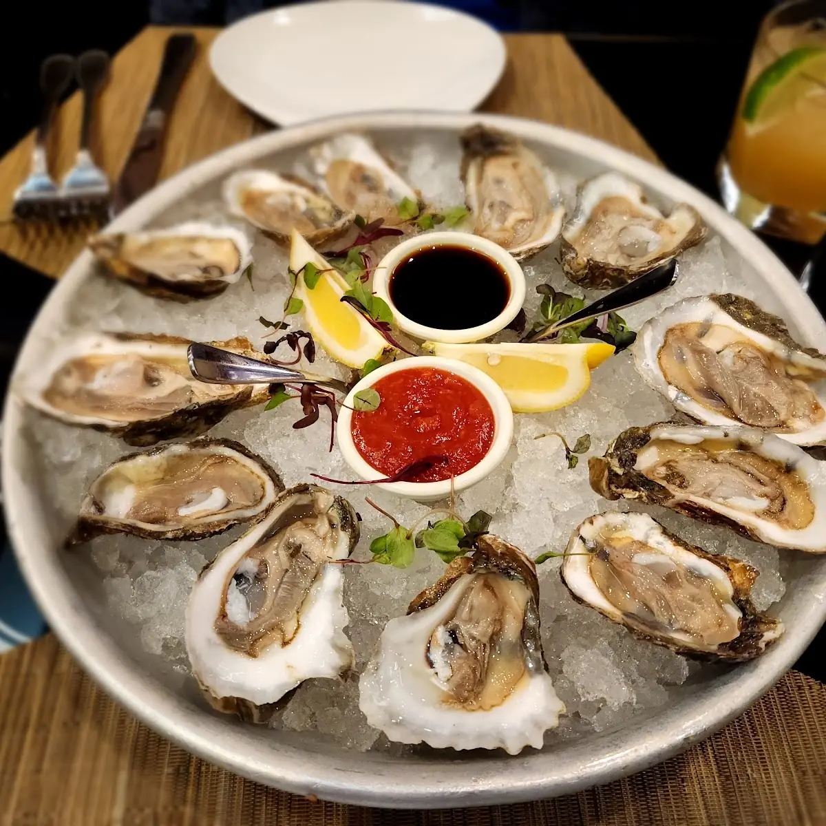 Oysters on the Half Shell