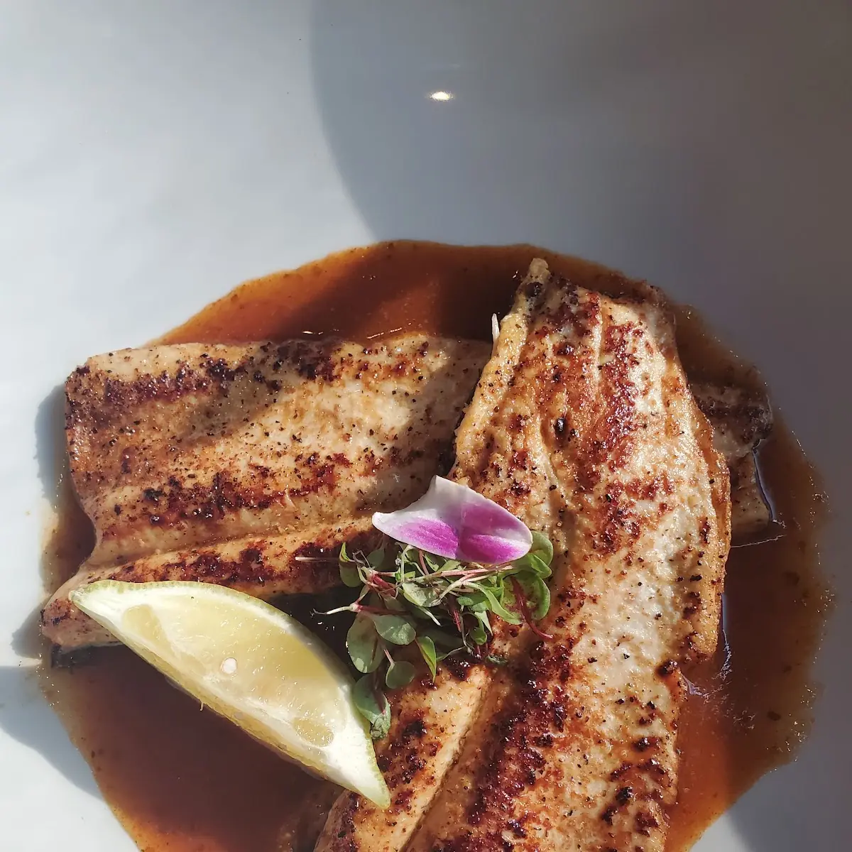 Pan Seared Chilean Seabass