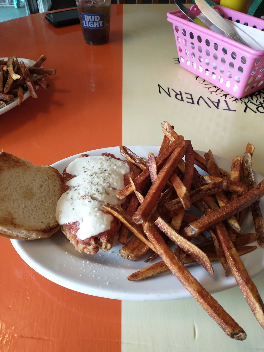 Chicken Parmigiana Sandwich