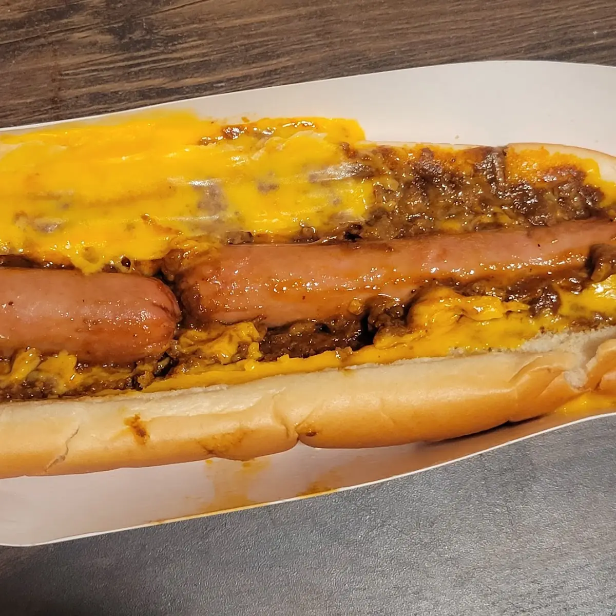 Foot Long Hot Dog