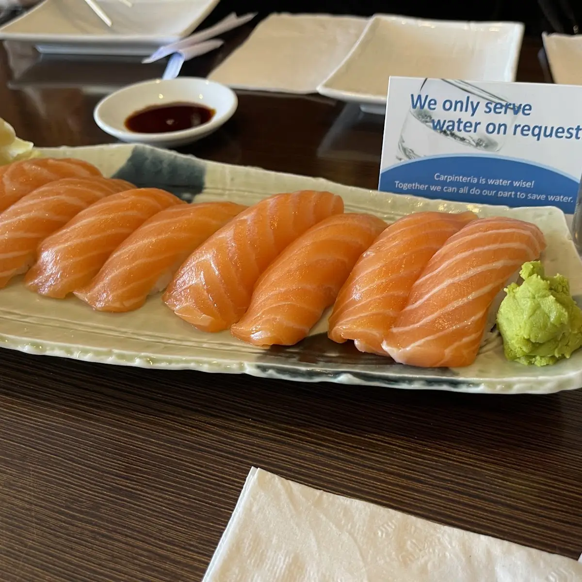 Salmon Sashimi