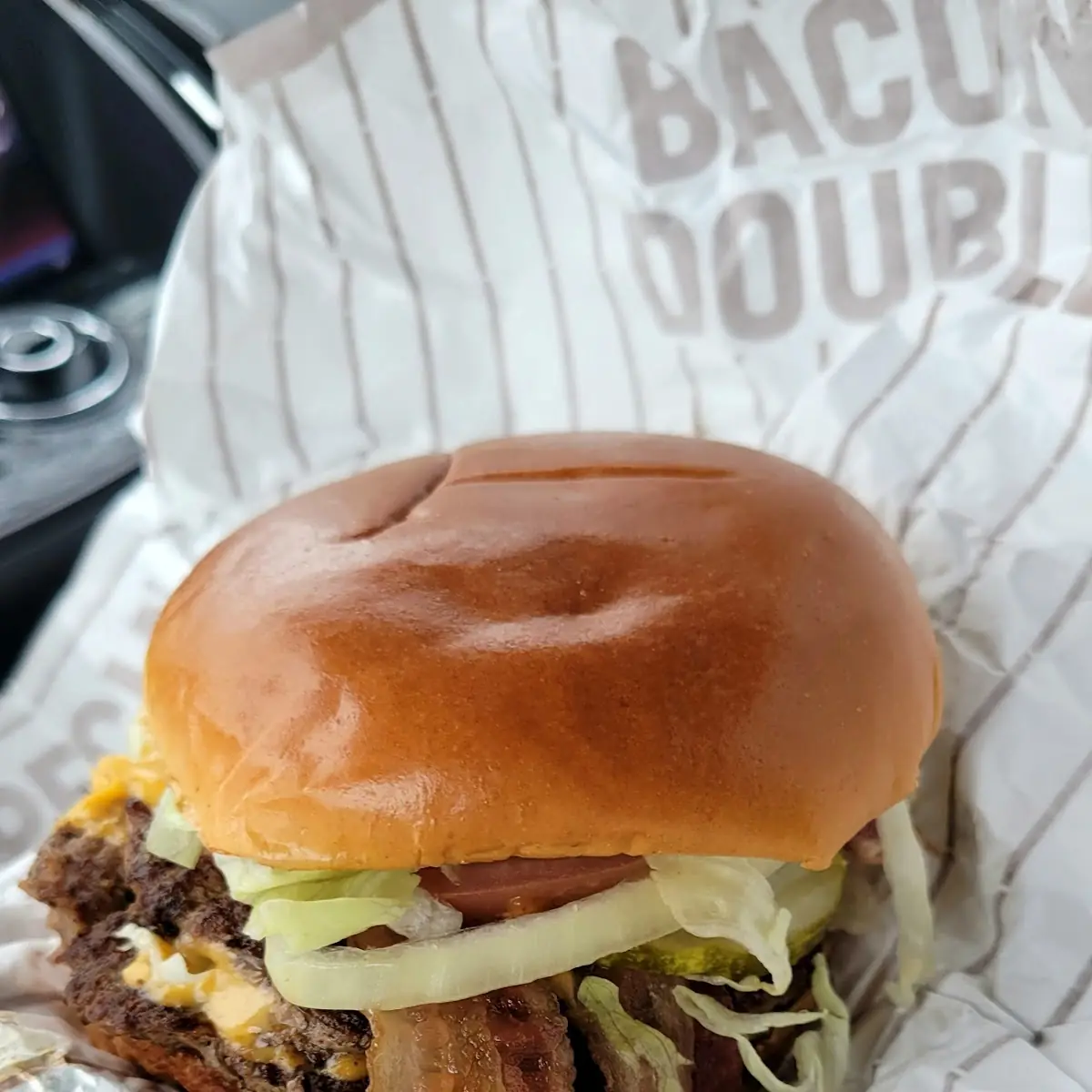 Double Bacon Cheeseburger Combo