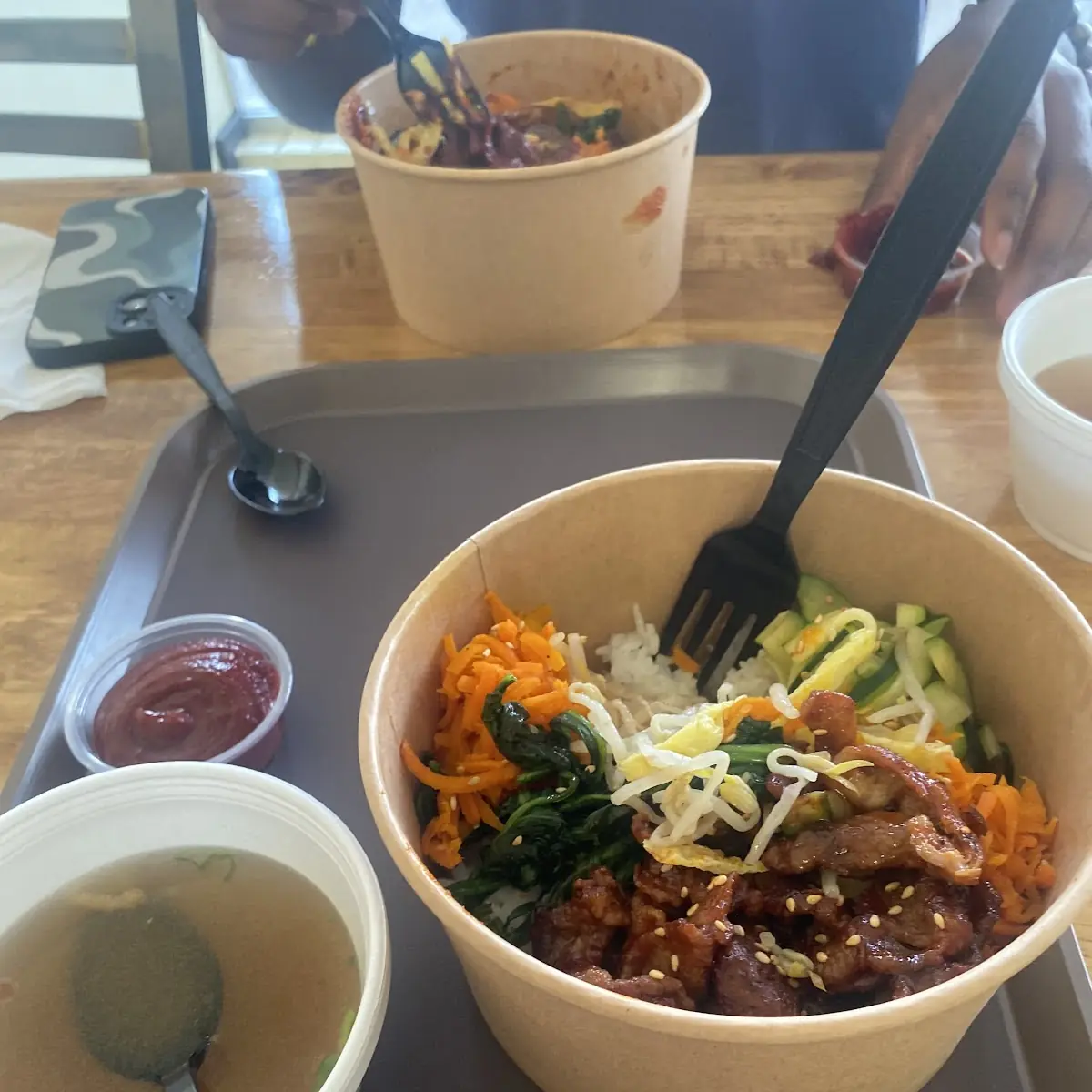B5. Vegetable Bibimbap