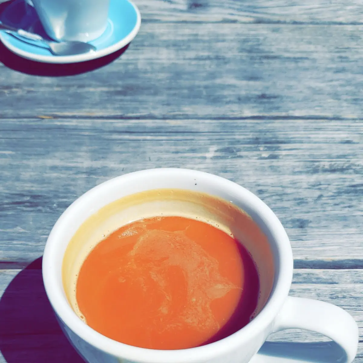 Americano Coffee with Almond Milk