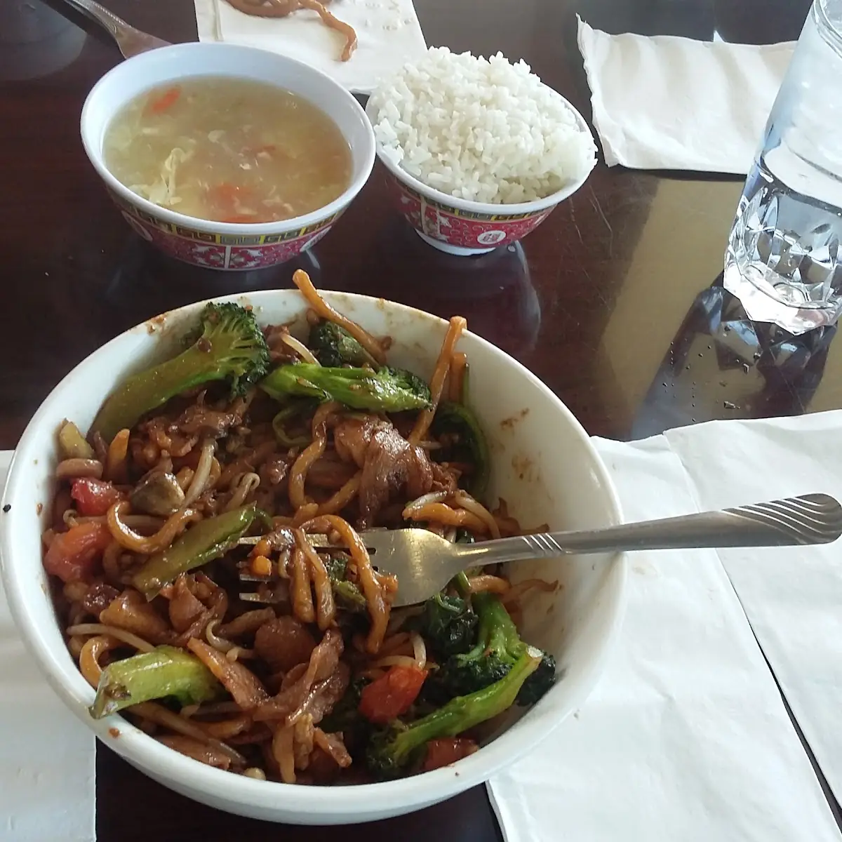 Mongolian Beef or Chicken Plate