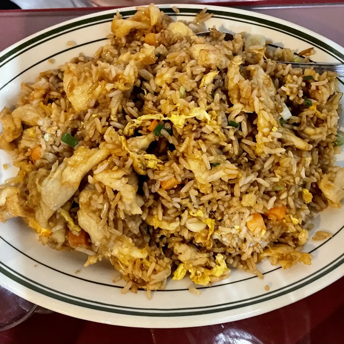 Chicken Fried Rice with Extra Chicken