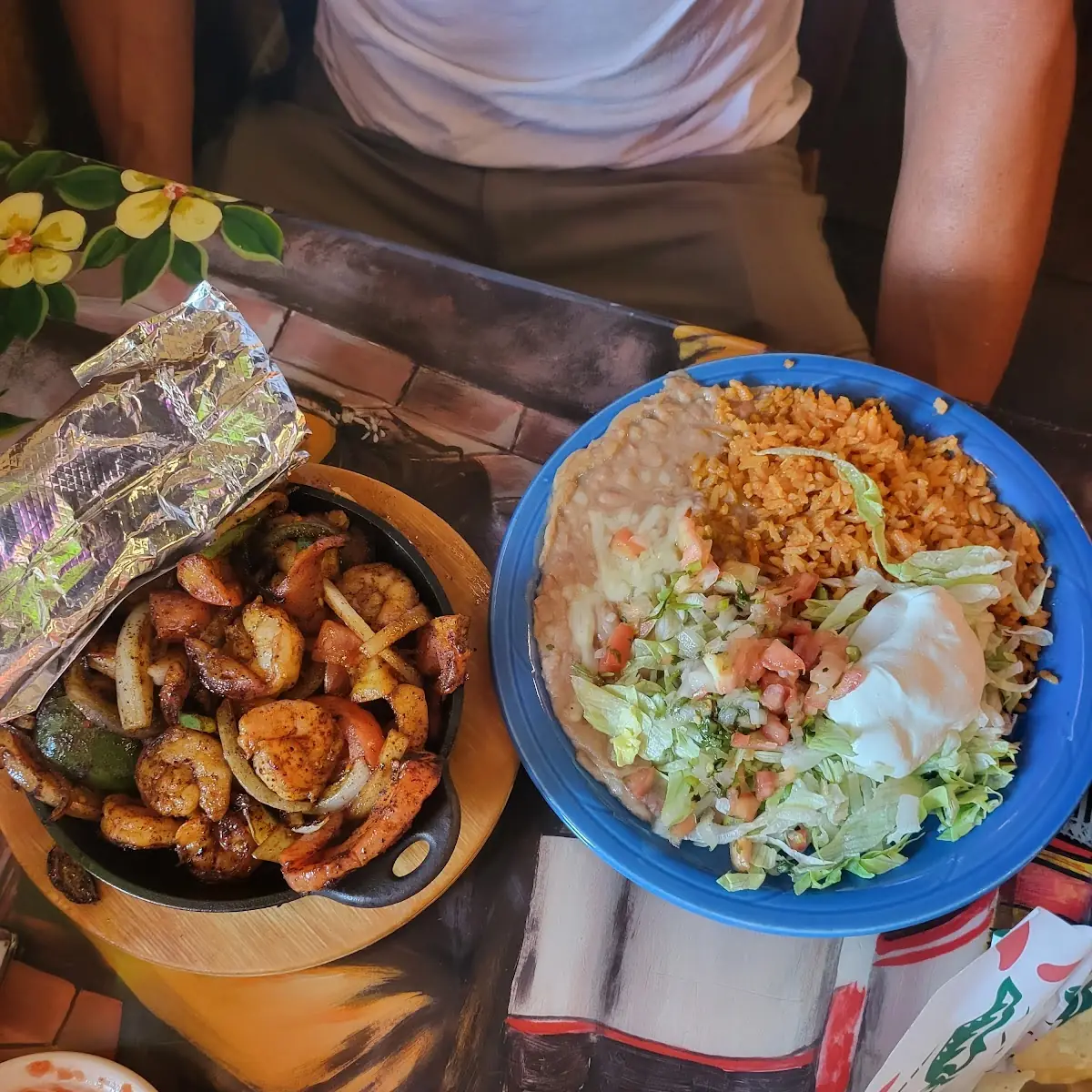 Shrimp Fajitas