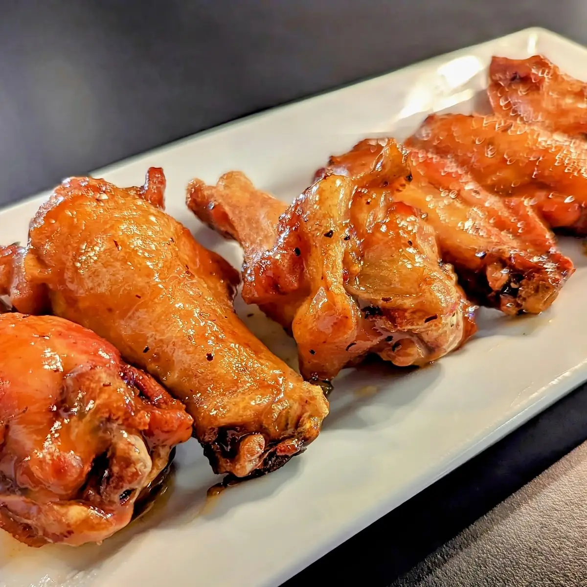 Chili Bacon Chicken Wings