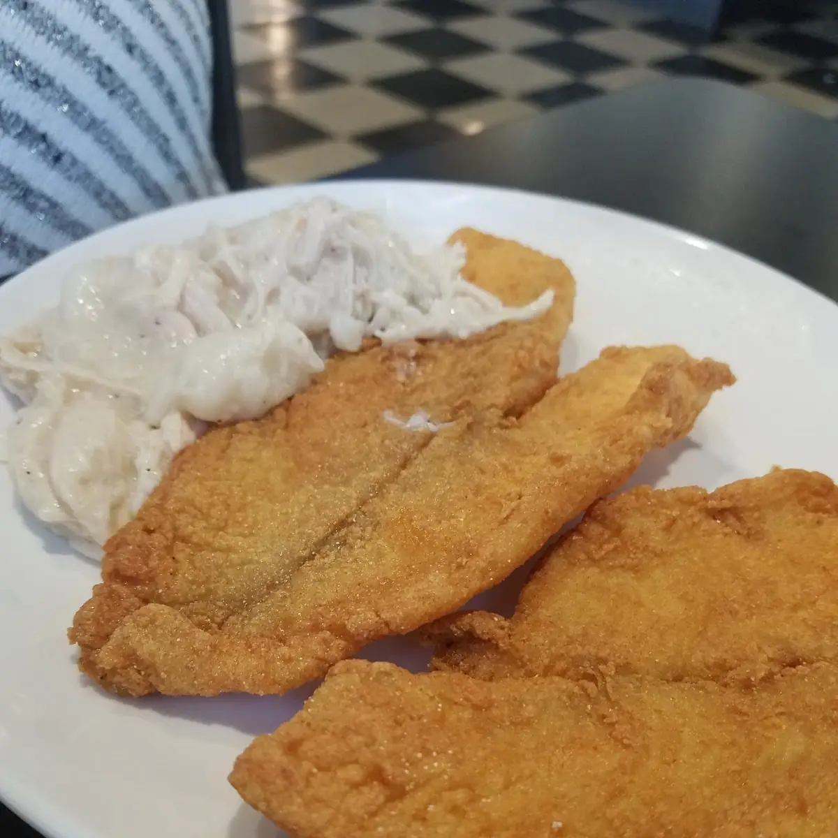 Flounder Chicken and Dumplings from Buffet