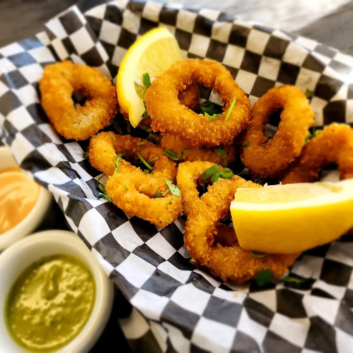 Basket of Fried Calamari