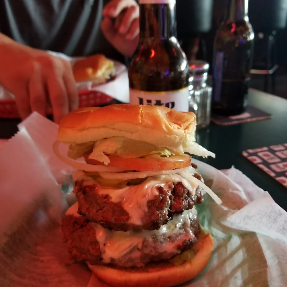 Double Mick Burger