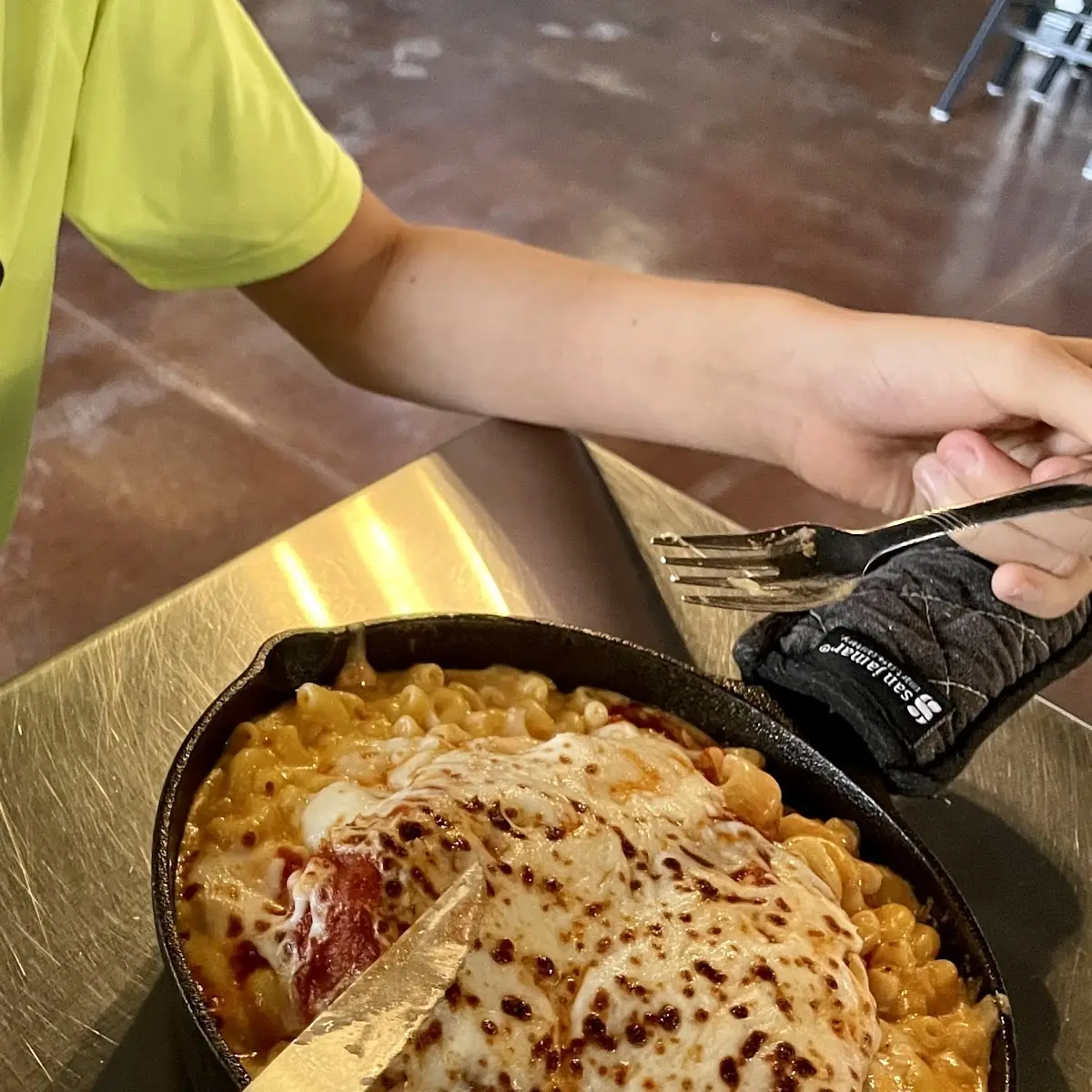 Chicken Parmesan Mac & Cheese