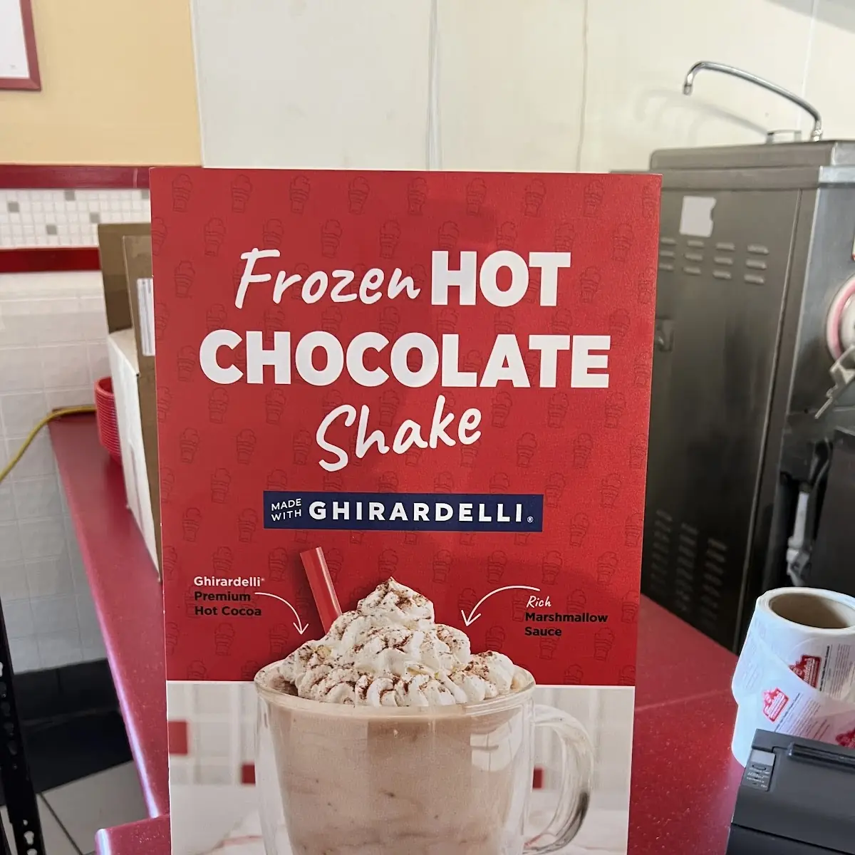 Frozen Hot Chocolate Shake
