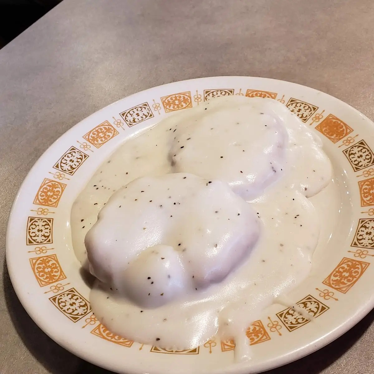 Sausage Gravy and Biscuits