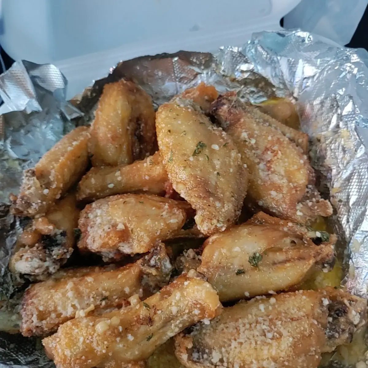 Garlic Parmesan Wings