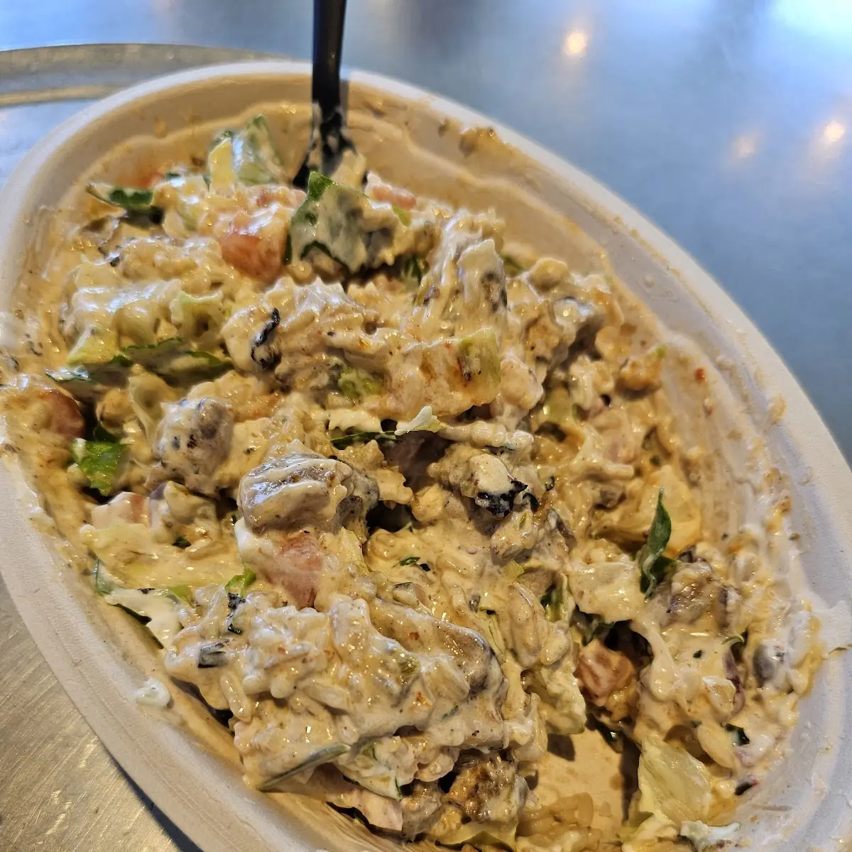 Chicken Bowl with Queso