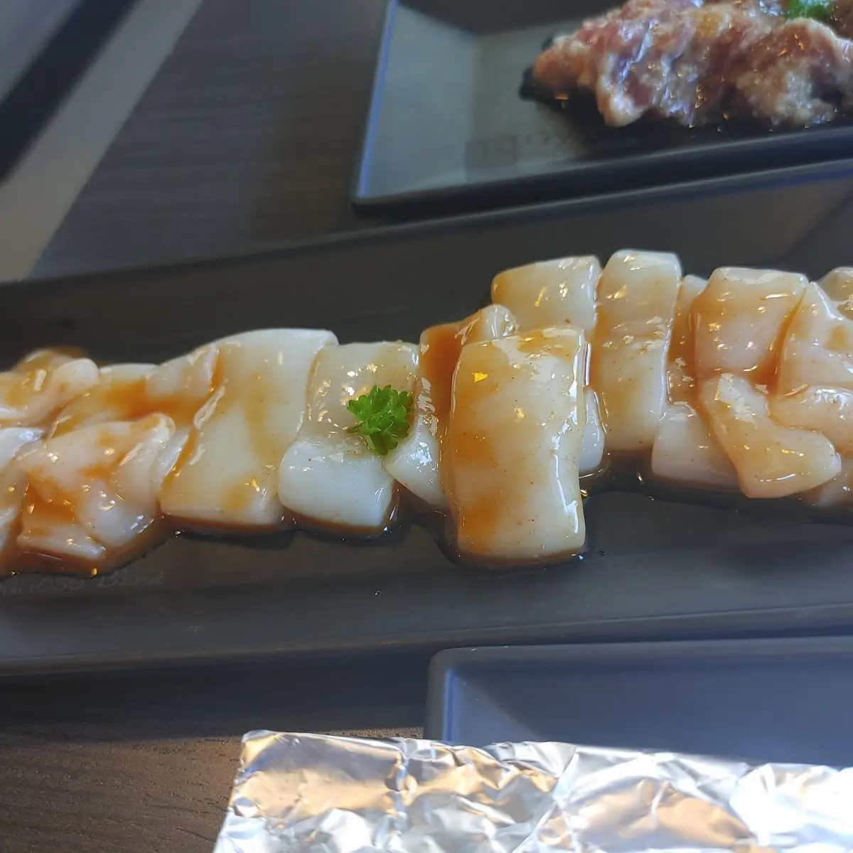 BBQ Calamari Miso