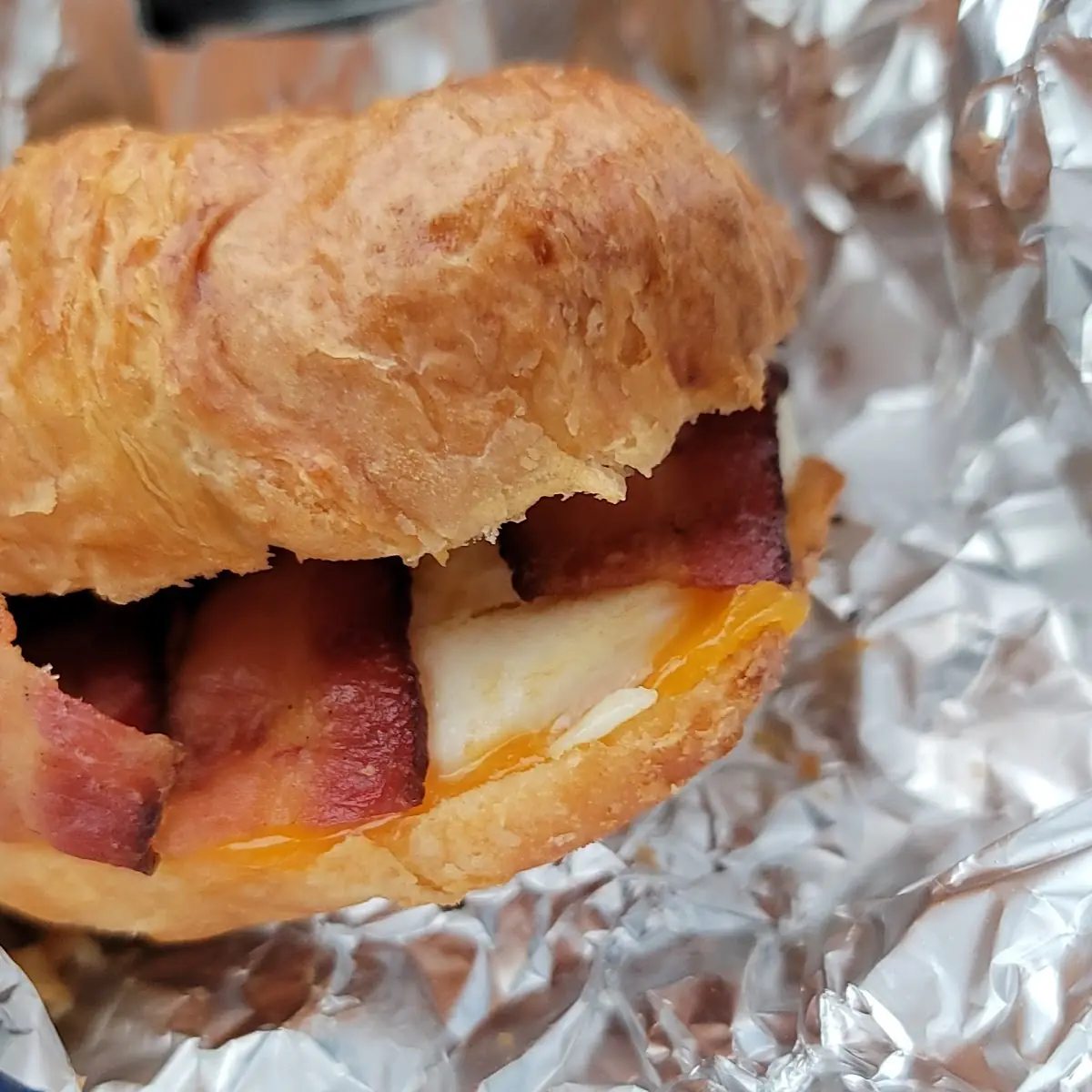 Bacon Egg Cheese Croissant