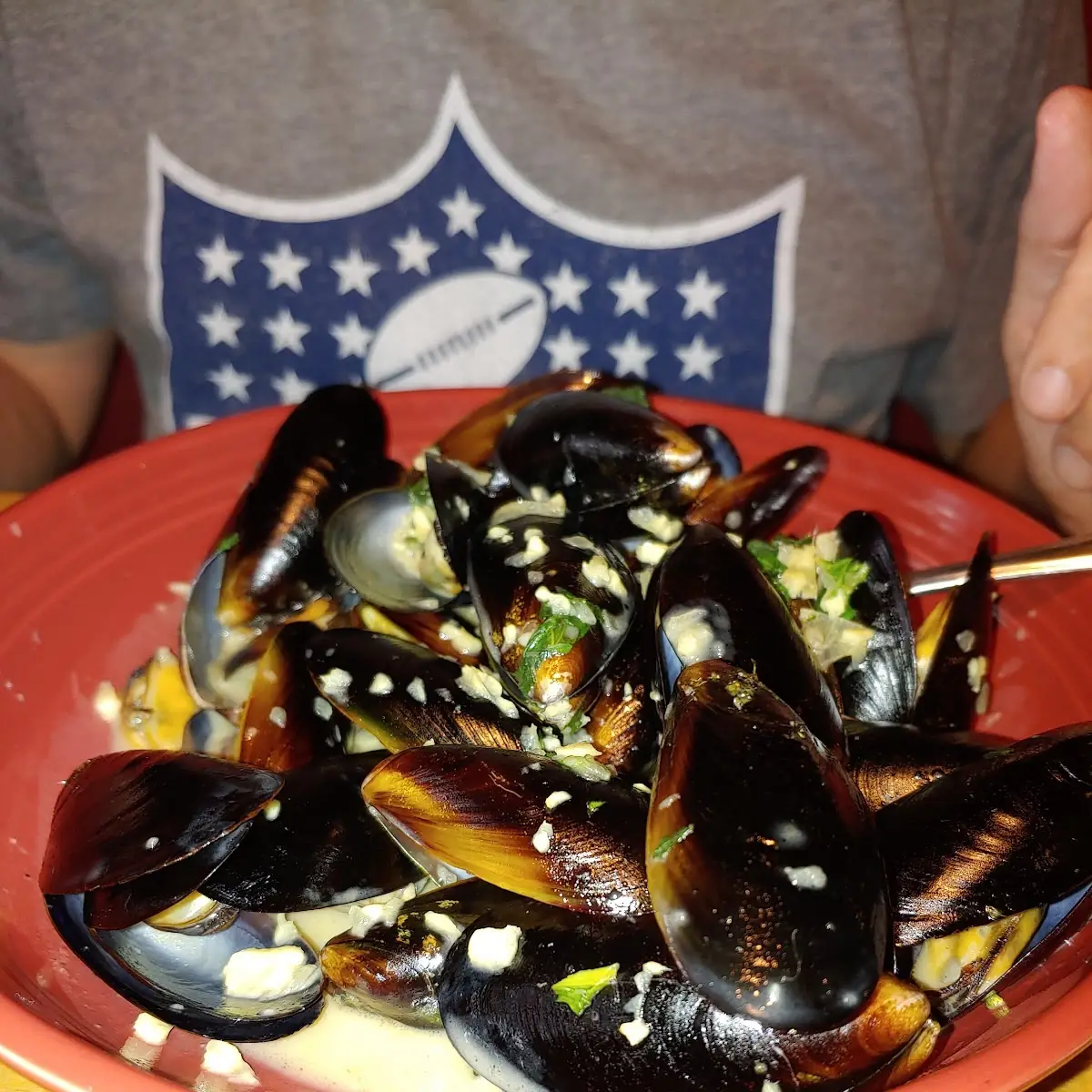 Mussels in White Wine