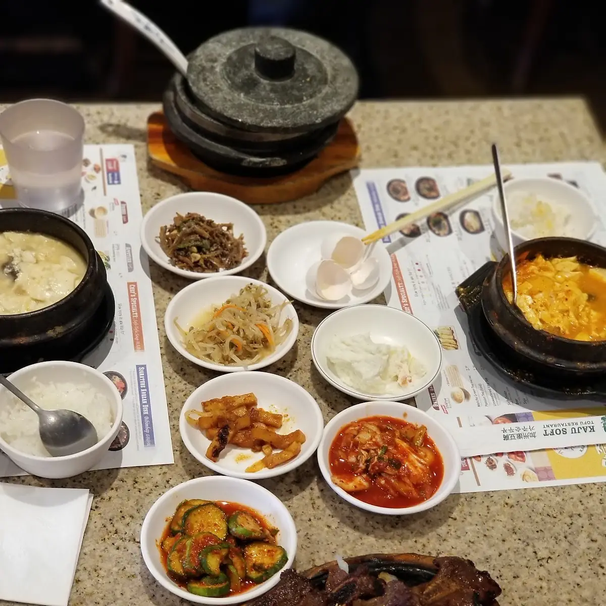 Kimchi Tofu Soup