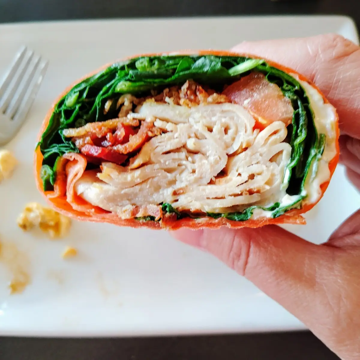 Turkey Bacon Jalapeno Wrap