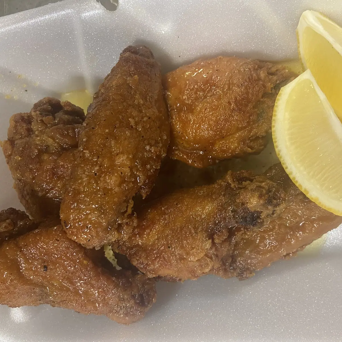 Lemon Pepper Chicken Wings 6