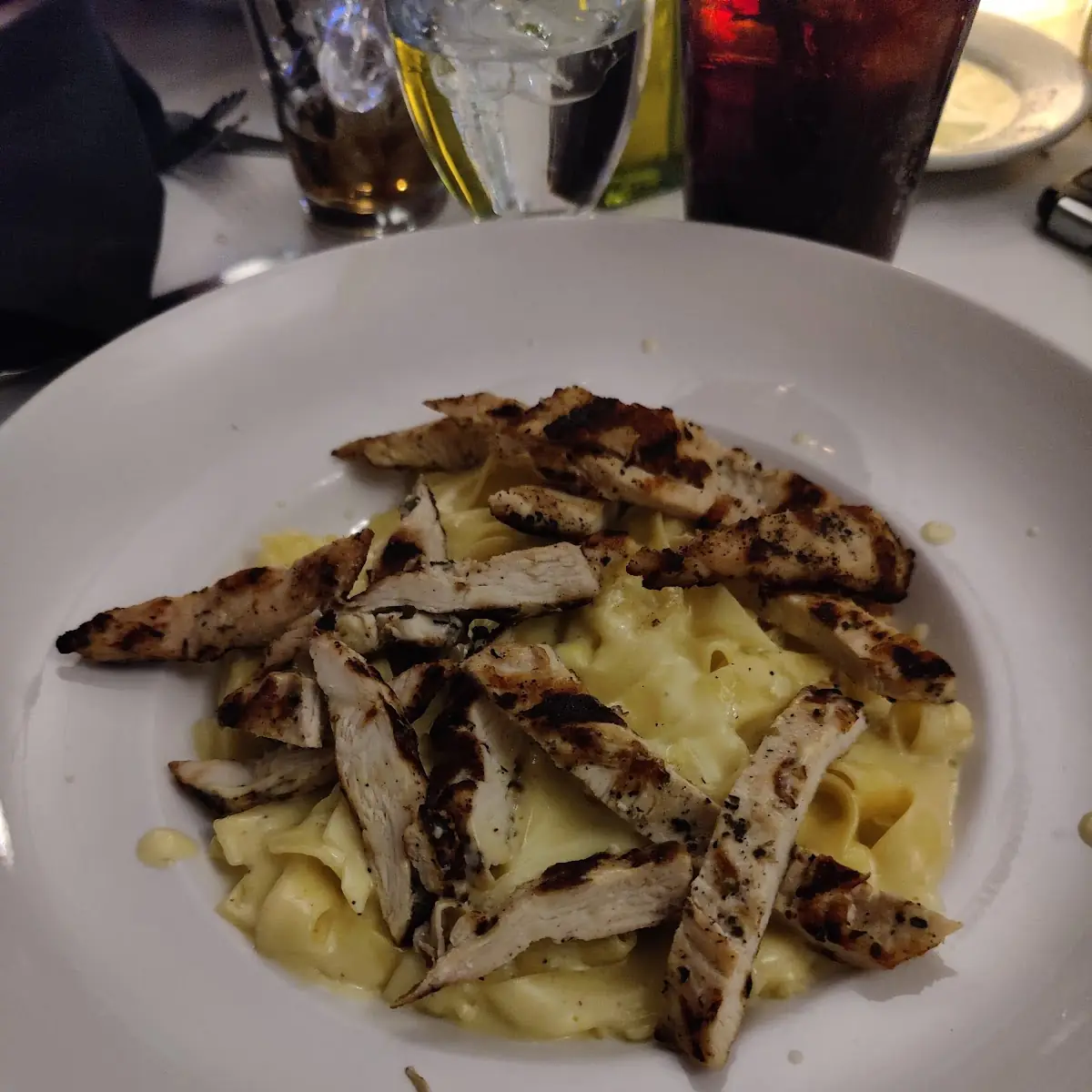 Fettuccine Alfredo with Chicken