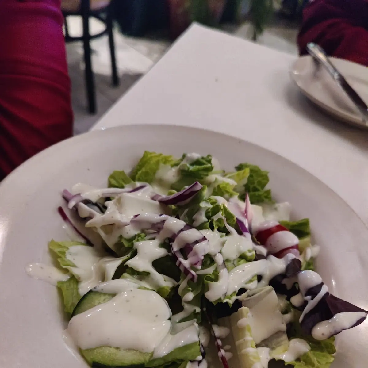 Side Salad with Ranch