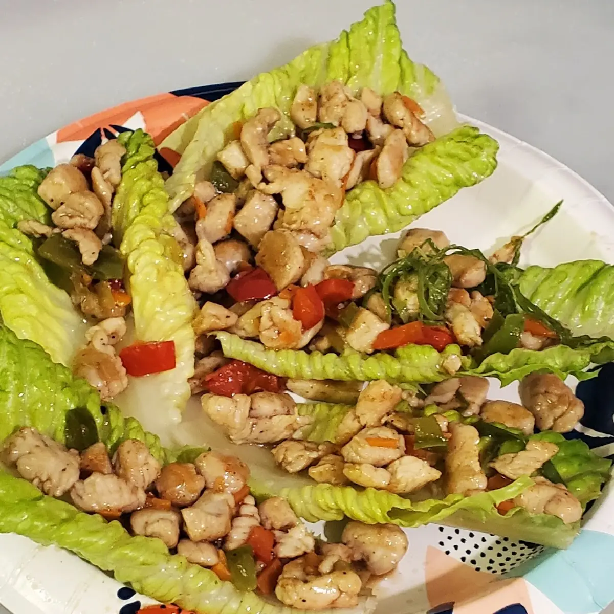 Chicken Lettuce Wrap