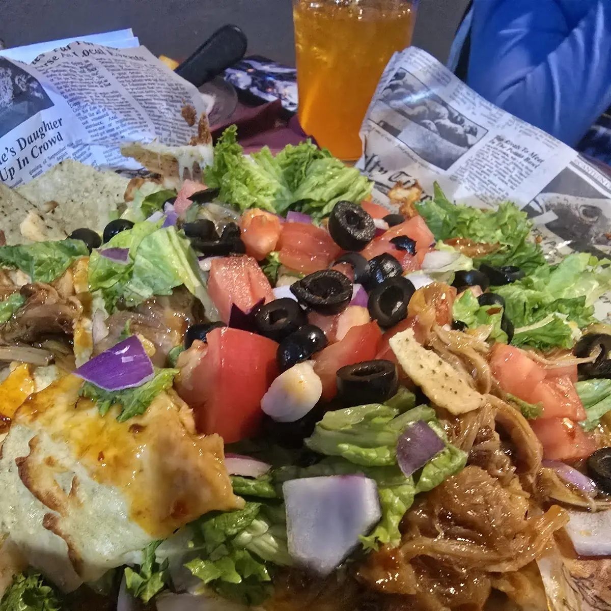 Santa Fe Chicken Nachos