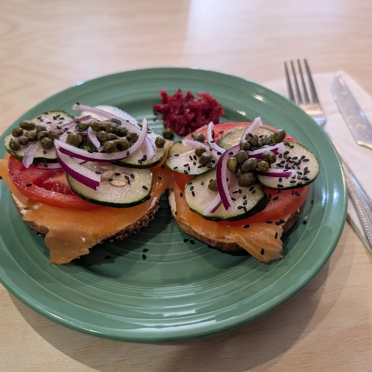 Lox Bagel