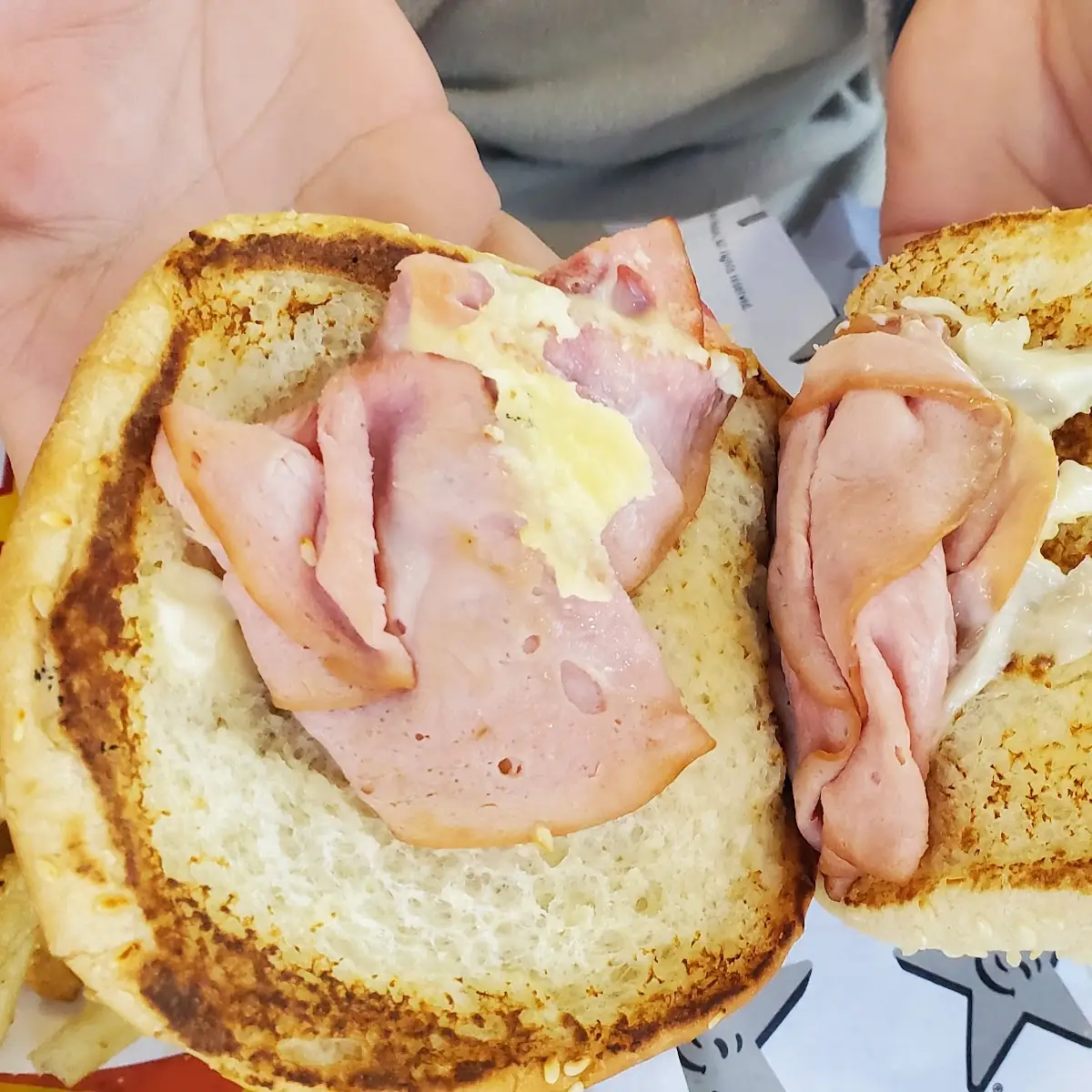 Pathetic Hot Ham & Cheese
