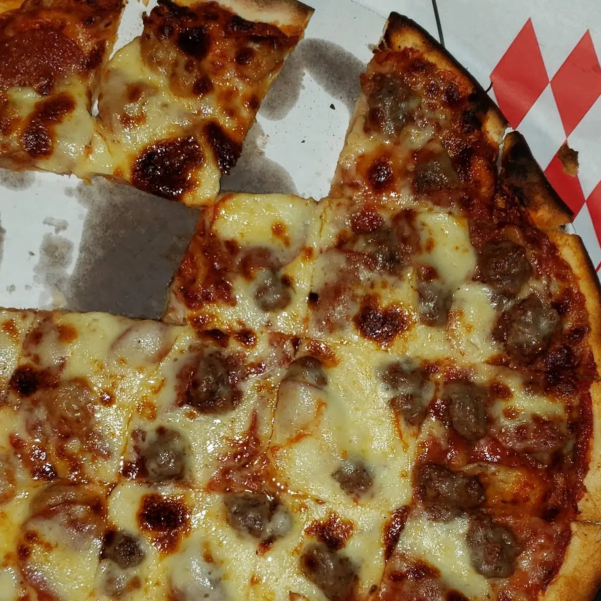 Beef and Cheese Pizza