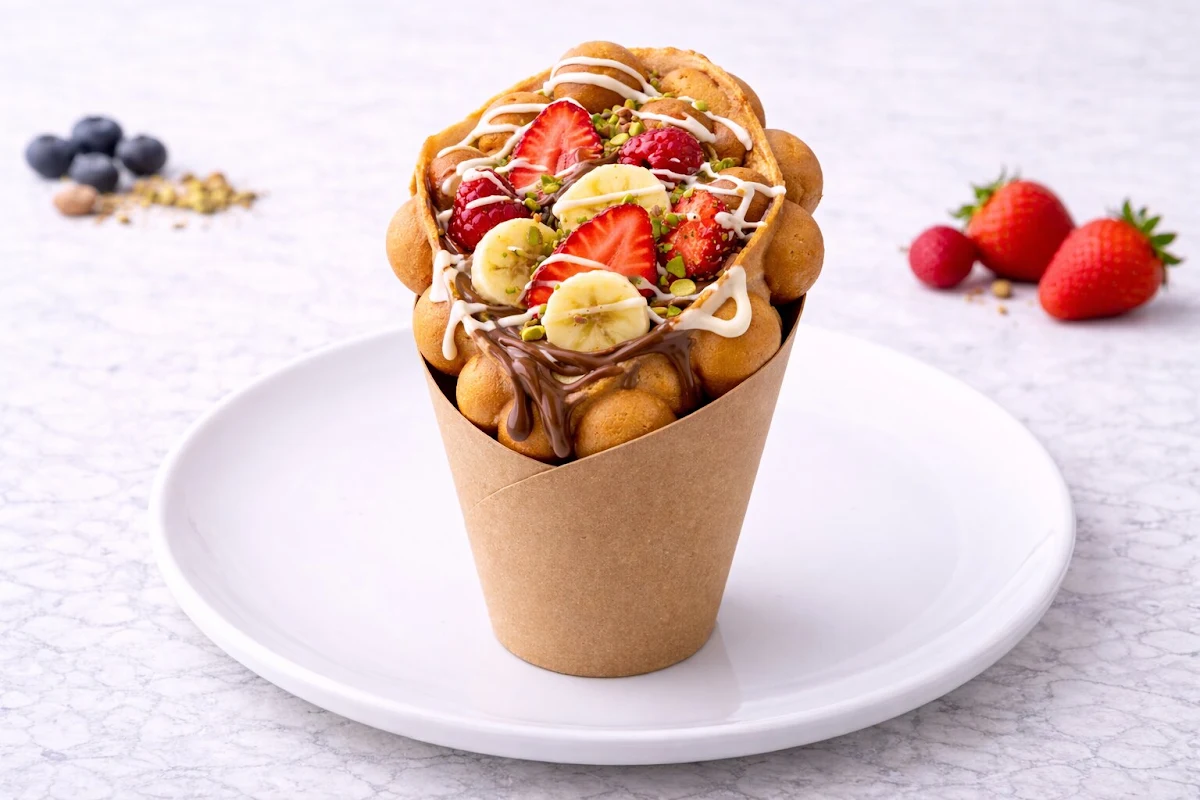 Bubble Cone, Waffle De Rêve