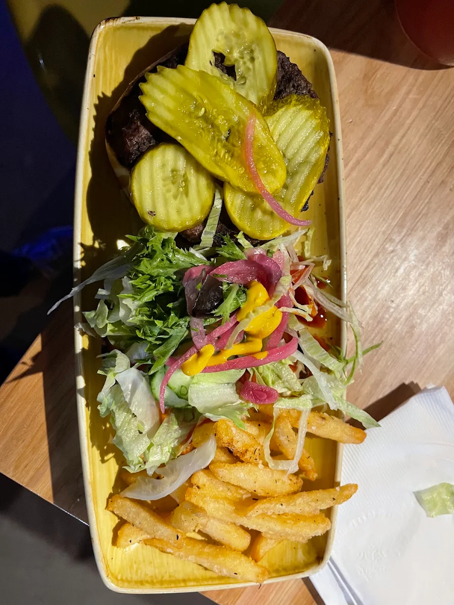 Beef Burger Menü