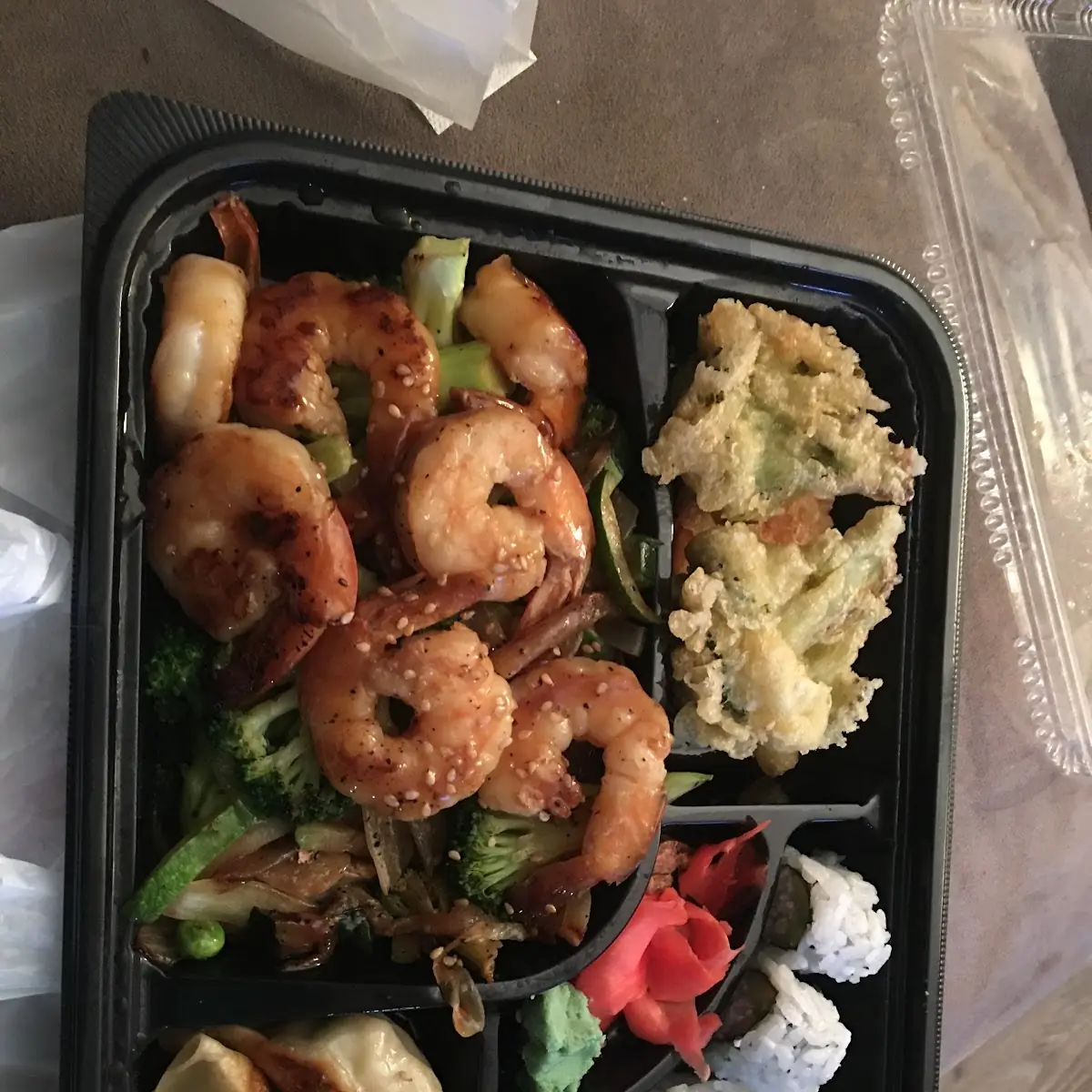 Bento Box Shrimp
