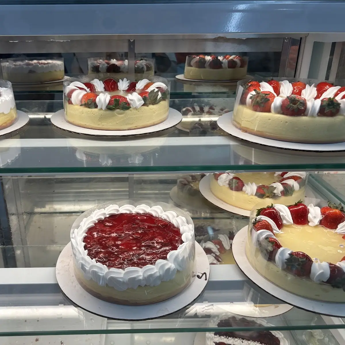 Black Forest Pineapple Cake Slice