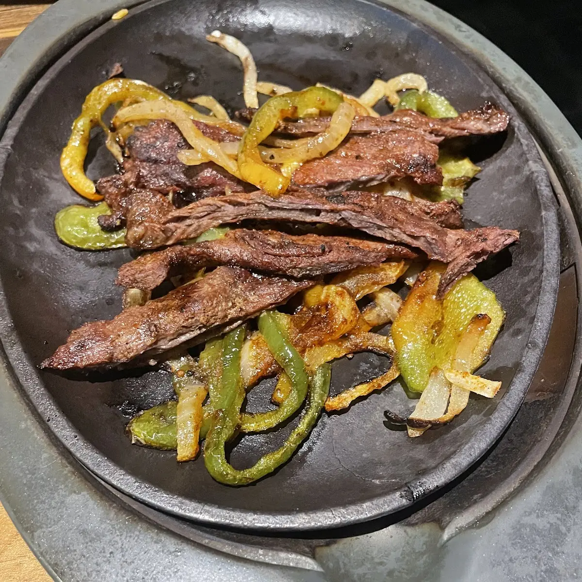 Grilled Marinated Beef Fajitas