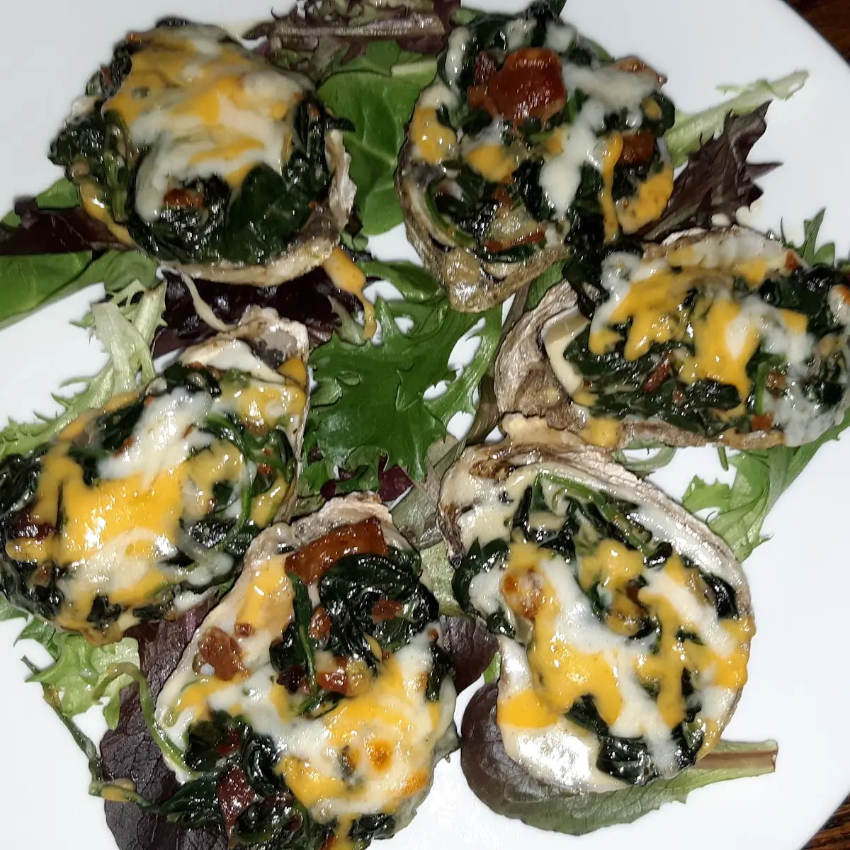 Oysters Rockefeller