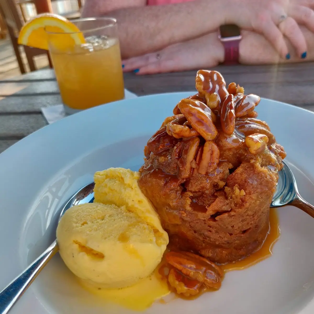 Praline Bread Pudding